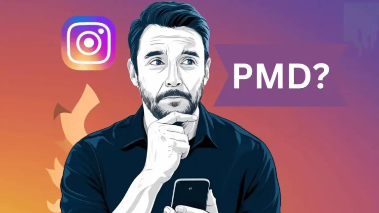 what does PMD means on instagram